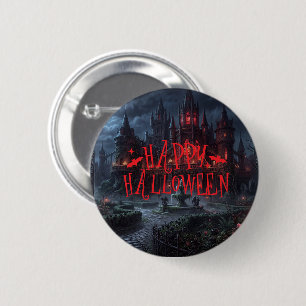 Badge Rond 5 Cm Épingle à bouton Halloween
