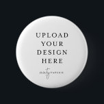 Badge Rond 5 Cm Épingle à boutons 2-1/4"<br><div class="desc">Customisez la conception de votre broche à bouton dans Templett. Une fois la modification terminée,  téléchargez votre fichier dans un format JPG (n'oubliez pas d'activer l'option de fond perdu). Téléchargez votre design ici en cliquant sur le bouton bleu "Personnaliser".</div>