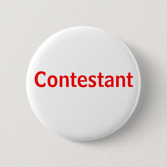 Badge Rond 5 Cm épingle de candidat moderne professionnel (Devant)