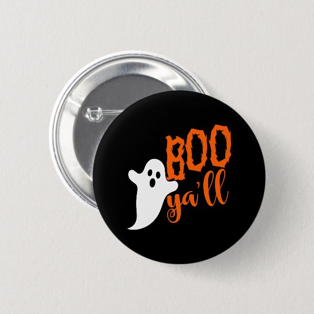 Badge Rond 5 Cm Épingle Halloween (Devant & derrière)