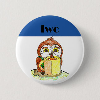 Badge Rond 5 Cm Épingle IWO couleur Noël/