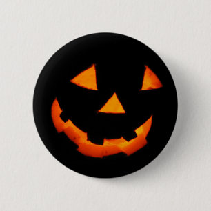 Badge Rond 5 Cm Épingle Jack-o-Lantern