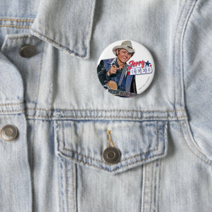 Badge Rond 5 Cm Épingle Jerry Reed