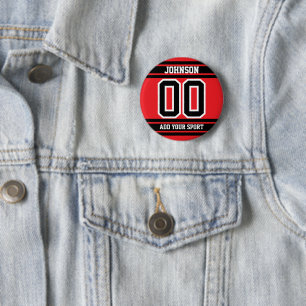Badge Rond 5 Cm Épinglette de bouton de sport personnalisée avec d
