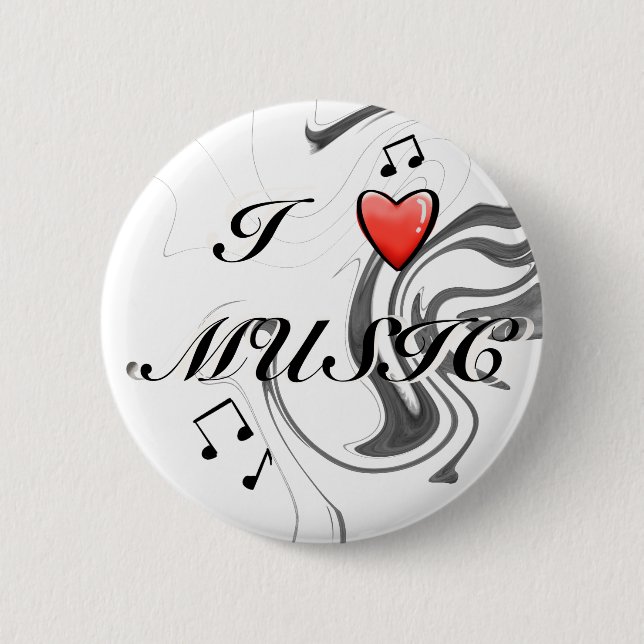 Badge Rond 5 Cm Épinglette de mélomane y2k (Devant)