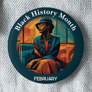 Badge Rond 5 Cm Épinglette du boycott des bus de Montgomery pour l