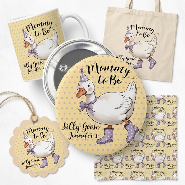 Badge Rond 5 Cm Épinglette personnalisée Future Maman (Créateur téléchargé)