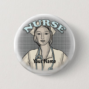 Badge Rond 5 Cm Épinglette rétro