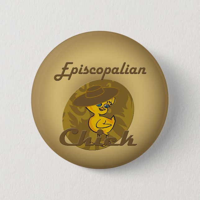 Badge Rond 5 Cm Épiscopal #6 (Devant)
