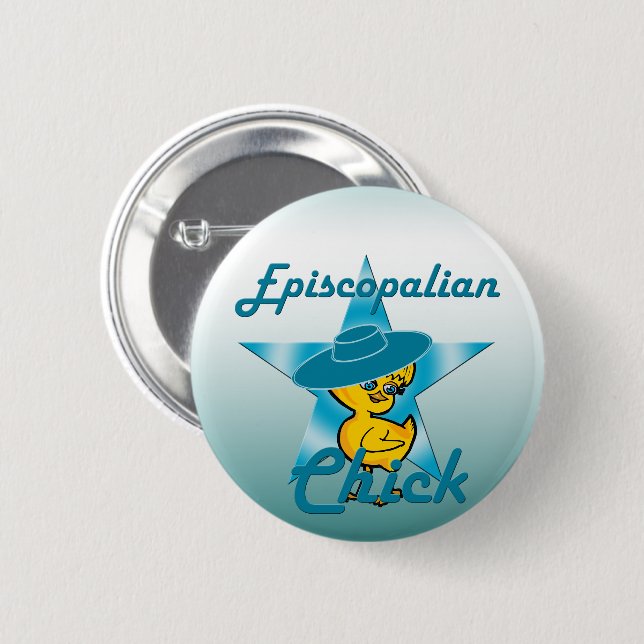 Badge Rond 5 Cm Épiscopal #7 (Devant & derrière)