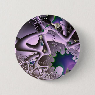Badge Rond 5 Cm Épisodes maniaques - art de fractale
