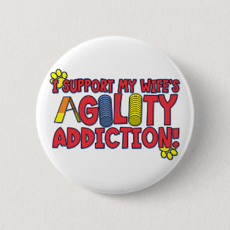 Badge Rond 5 Cm Épouse d'agilité