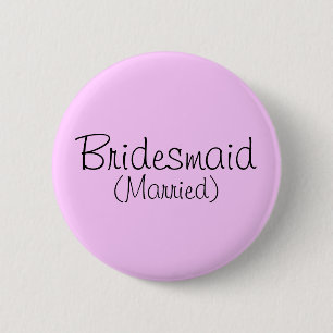 Badge Rond 5 Cm Épouse (mariée)