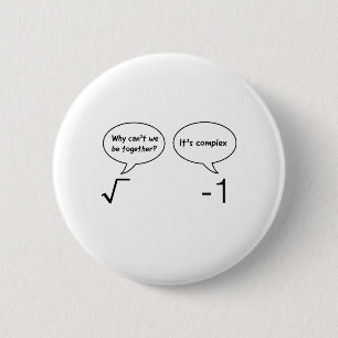 Badge Rond 5 Cm Équations complexes