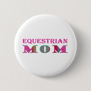 Badge Rond 5 Cm EquestrianMom