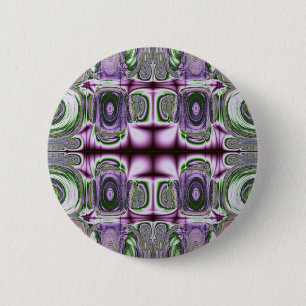 Badge Rond 5 Cm Équilibre de bouton de carrés