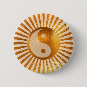 Badge Rond 5 Cm Équilibre de YIN YANG : A DOIT acheter pour