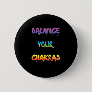 Badge Rond 5 Cm Équilibrez votre insigne de chakras