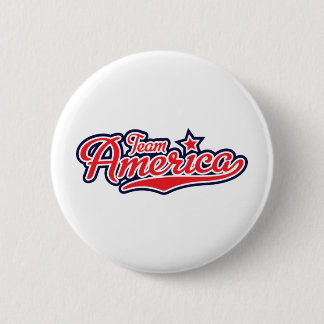 Badge Rond 5 Cm Équipe Amérique - DISPARAISSENT les Etats-Unis !
