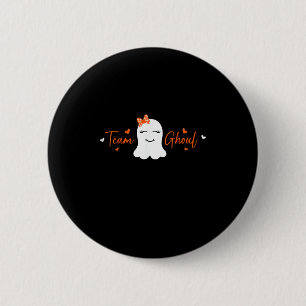 Badge Rond 5 Cm Équipe baby shower Fille Halloween Eveillette Genr