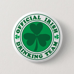 Badge Rond 5 Cm Équipe-Boissons-Officielle-Irlandaise.2 png
