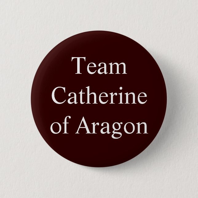 Badge Rond 5 Cm Équipe Catherine d'Aragon (Devant)