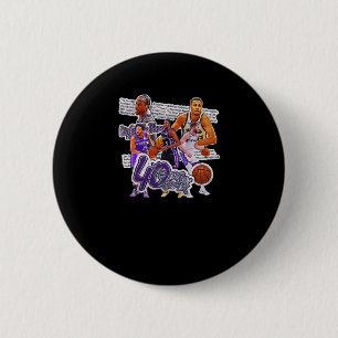 Badge Rond 5 Cm Équipe de basket-ball