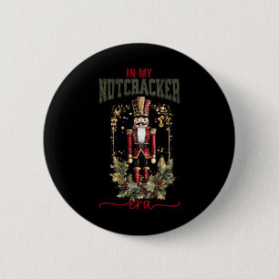 Badge Rond 5 Cm Équipe De Casse-Noisettes Rose Dans Mon Époque De 