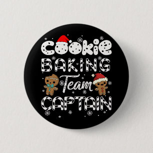 Badge Rond 5 Cm équipe de cuisine de biscuits capitaine pain d'épi