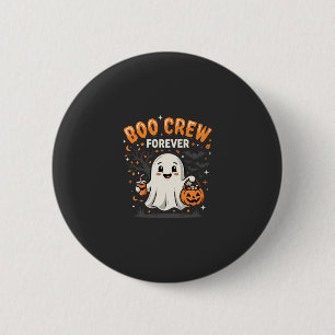 Badge Rond 5 Cm Équipe de fantômes Halloween pour toujours Design_