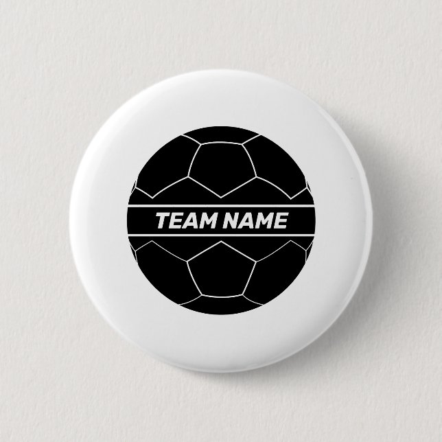 Badge Rond 5 Cm Équipe de football (Devant)