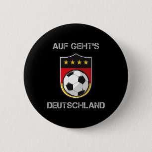 Badge Rond 5 Cm Équipe de football d'Allemagne Équipe nationale de