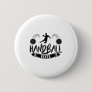 Badge Rond 5 Cm Équipe de handball   Handball joueurs Sport Traine