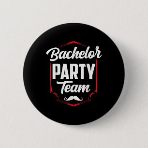 Badge Rond 5 Cm Équipe de marié de bachelorette