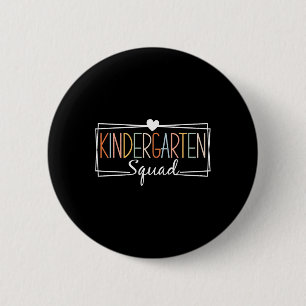 Badge Rond 5 Cm Équipe de maternelle Enseignants Enfants Maternell