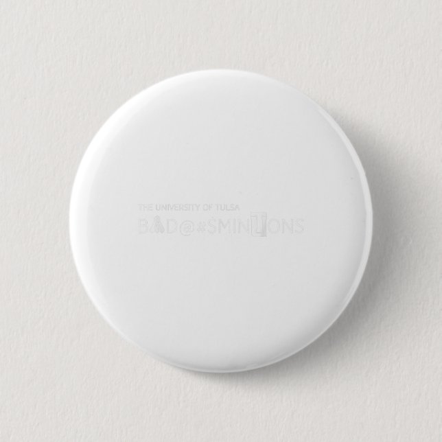 Badge Rond 5 Cm Équipe de Novelty Badminton (Devant)