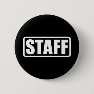 Badge Rond 5 Cm Équipe de sécurité du personnel d'événement Équipe