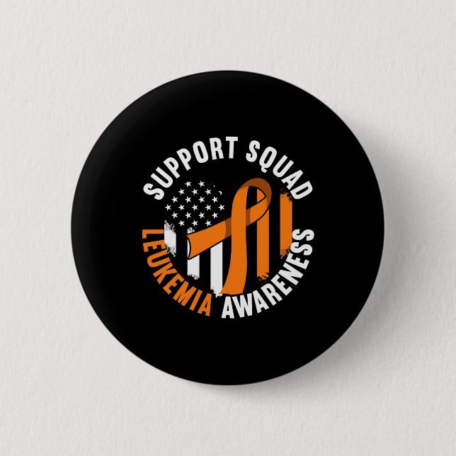 Badge Rond 5 Cm Équipe de sensibilisation I Cellules de sang Cance (Devant)