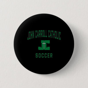 Badge Rond 5 Cm Équipe de soccer des Cavaliers de la John Carroll