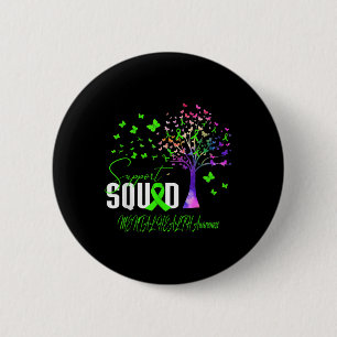 Badge Rond 5 Cm Équipe De Soutien À La Sensibilisation À La Santé