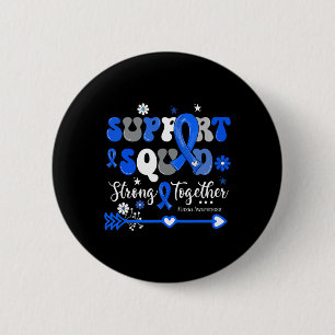 Badge Rond 5 Cm Équipe de soutien forte ensemble groovy Sensibilis