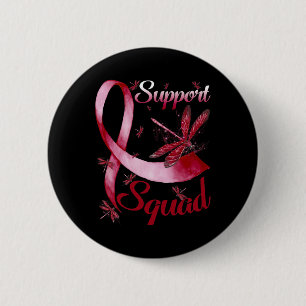 Badge Rond 5 Cm Équipe de soutien guerrier Dragonfly Cerveau Aneur