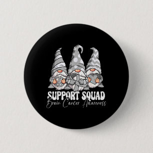 Badge Rond 5 Cm Équipe de soutien Sensibilisation au cancer du cer