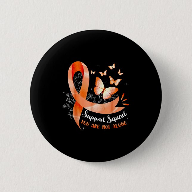 Badge Rond 5 Cm Équipe de soutien Vous n'êtes pas les seuls lauréa (Devant)