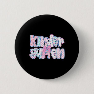 Badge Rond 5 Cm Équipe d'enseignants de maternelle prépa Arc en re