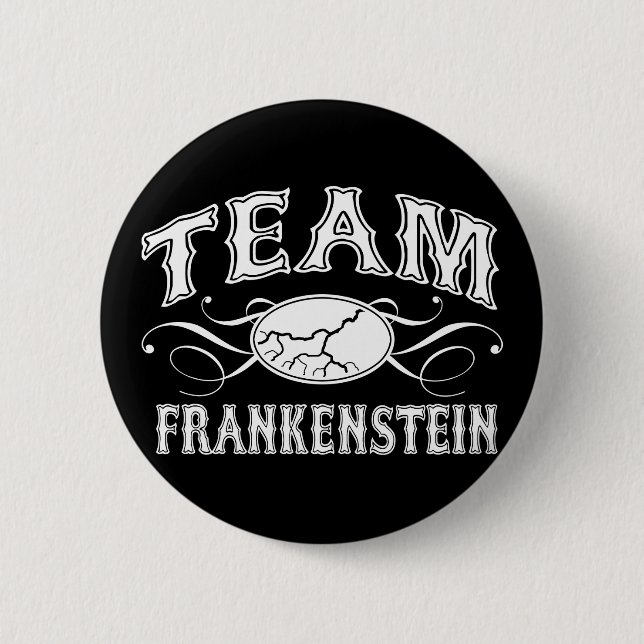 Badge Rond 5 Cm Équipe Frankenstein (Devant)