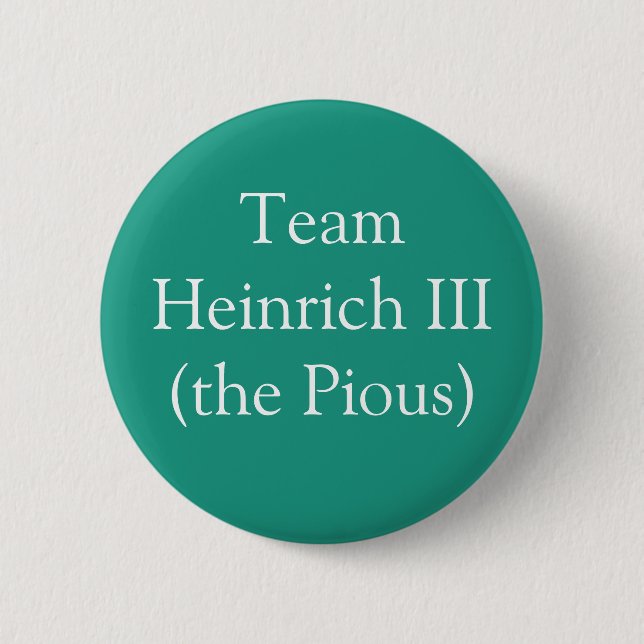Badge Rond 5 Cm Équipe Heinrich III (les Pieux) (Devant)