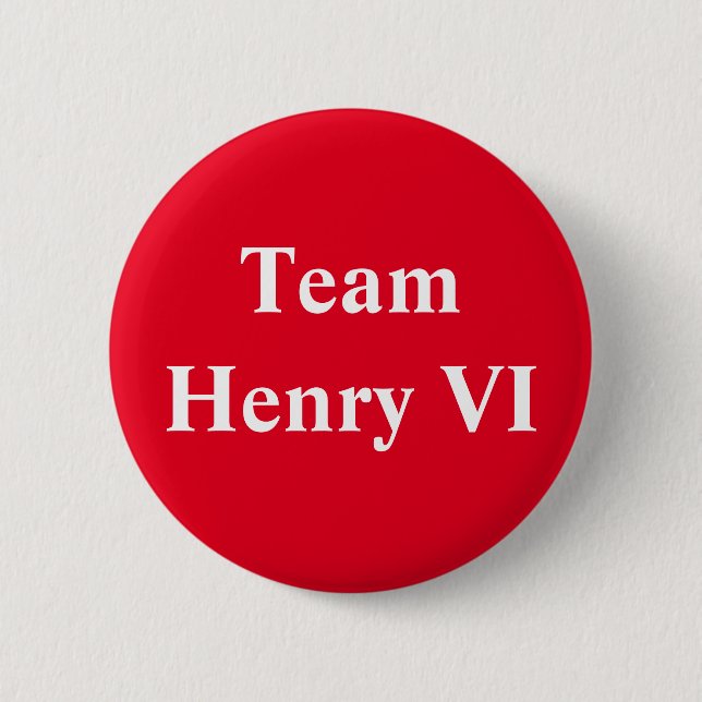 Badge Rond 5 Cm Équipe Henry VI (Devant)