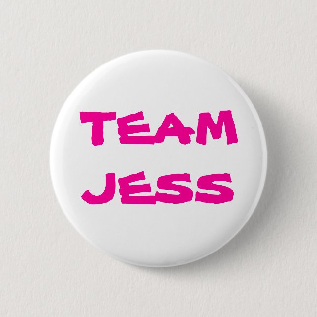 Badge Rond 5 Cm Équipe Jess (Devant)