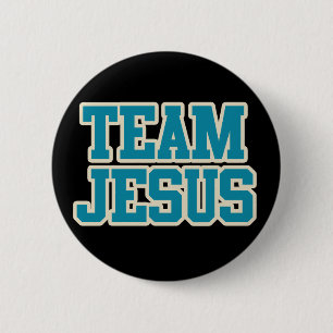 Badge Rond 5 Cm Équipe Jésus